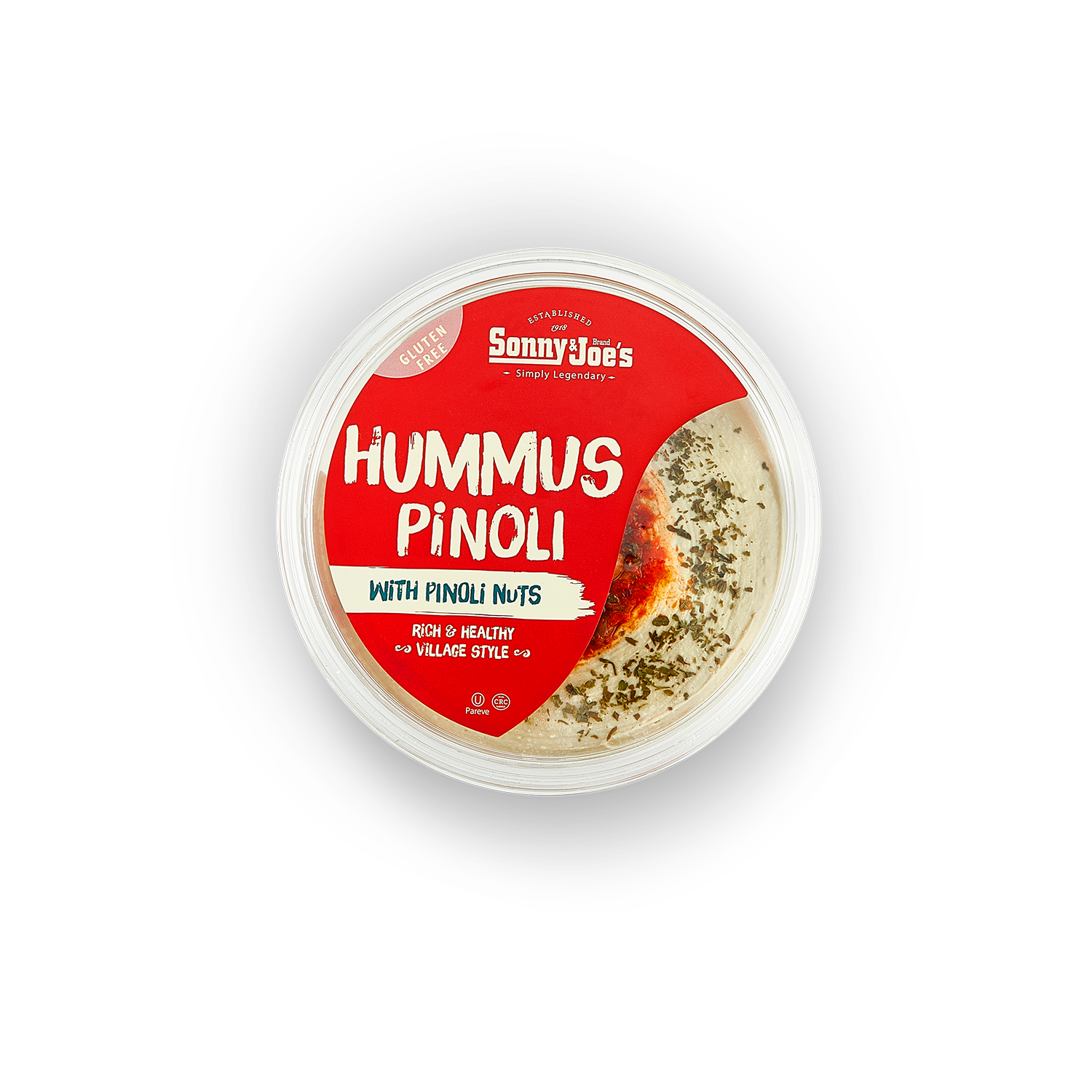 Hummus Pinoli With Pinoli Nuts