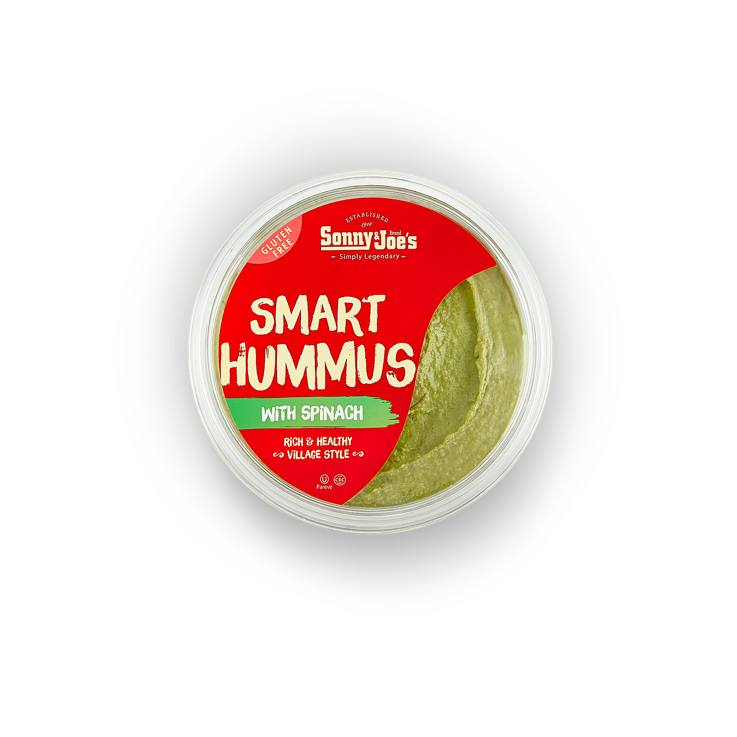 Smart Hummus With Spinach
